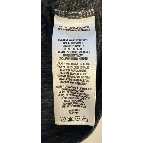 Calvin Klein Performance Tank Top Gray Small/Medium Cropped HIgh Neck Athletic - Picture 4 of 5